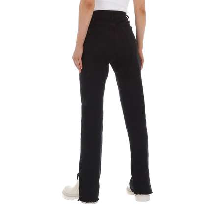 Damen Bootcut Jeans von Laulia Gr. 3XL/46 - black