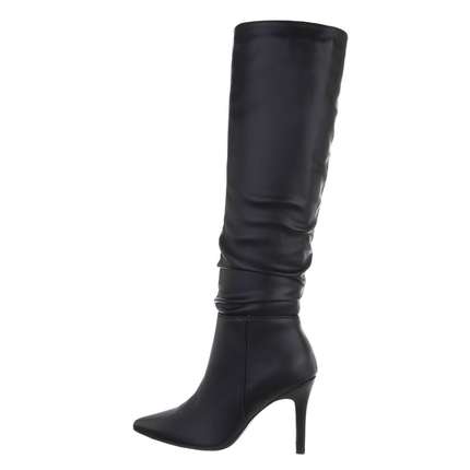 Damen High-Heel Stiefel - black Gr. 39