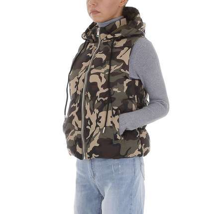 Damen Winterjacke von White ICY - army