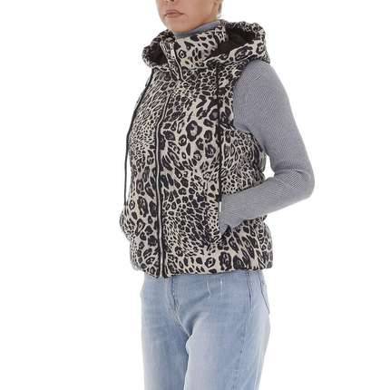 Damen Winterjacke von White ICY Gr. M/38 - leopard