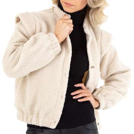 Damen bergangsjacke von White ICY - cream