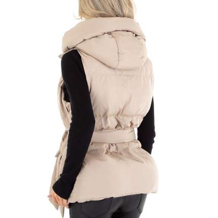 Damen bergangsjacke von White ICY - beige