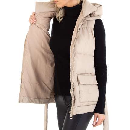 Damen bergangsjacke von White ICY - beige