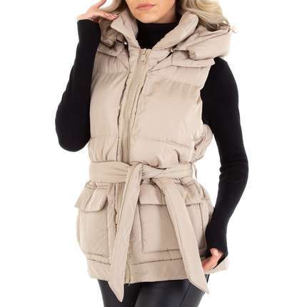 Damen bergangsjacke von White ICY Gr. L/40 - beige