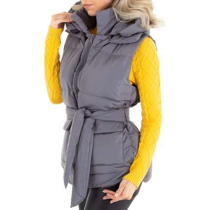 Damen bergangsjacke von White ICY - grey