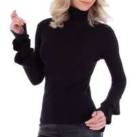 Damen Strickpullover von White ICY Gr. One Size - black