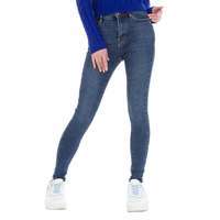 Damen High Waist Jeans von Laulia - blue