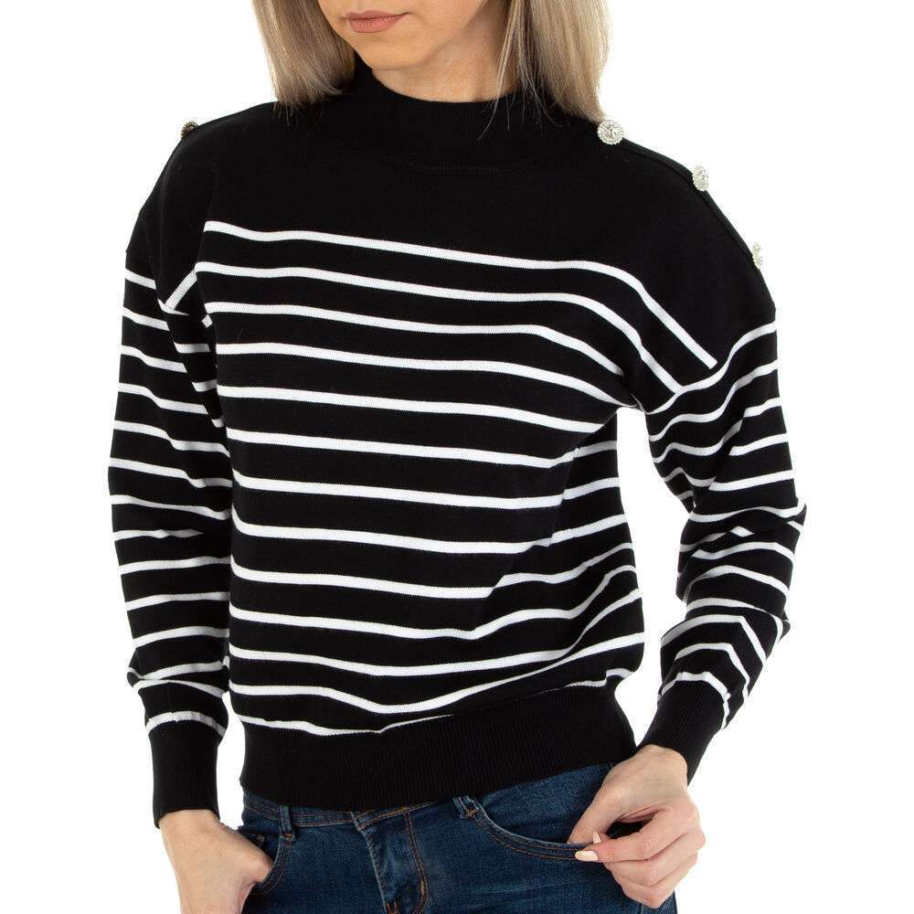 Pulover tricotat dama marca EMMASH - negru
