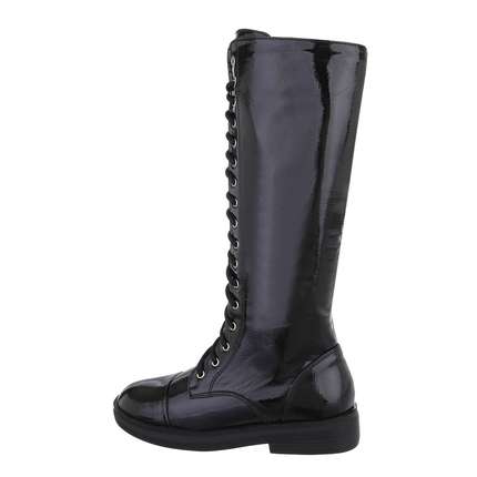 Damen Schnrstiefel - black