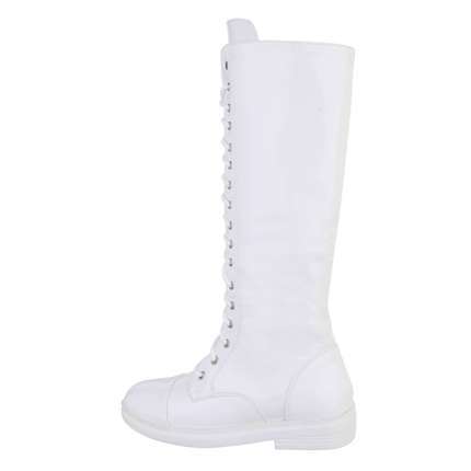 Damen Schnürstiefel - white