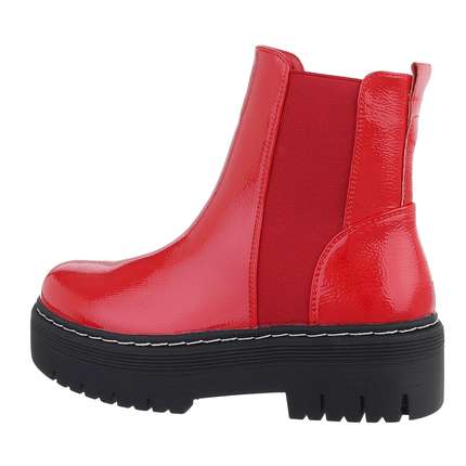 Damen Chelsea Boots - red