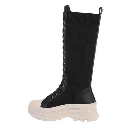 Damen Schnürstiefel - black