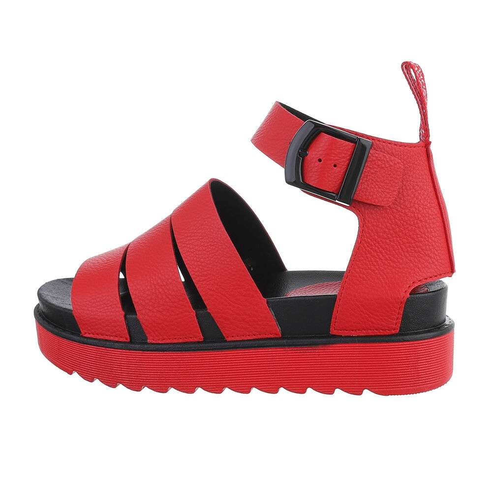 Sandale damă - roșu