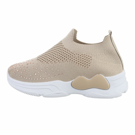 Kinder Freizeitschuhe - beige Gr. 36