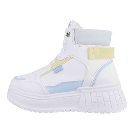 Damen High-Sneakers - whitegrey Gr. 37