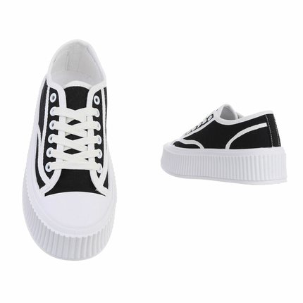 Damen Low-Sneakers - black