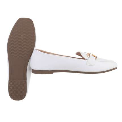 Damen Slipper - white