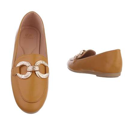 Damen Slipper - camel