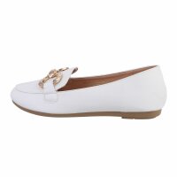 Damen Slipper - white