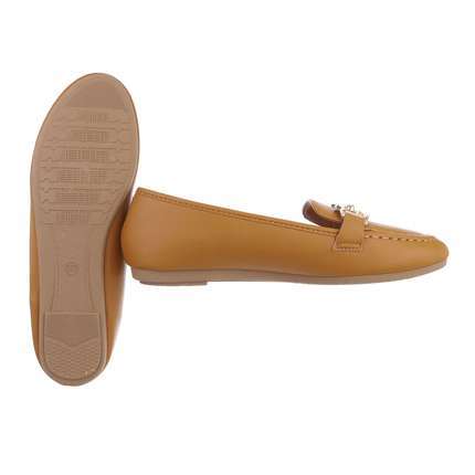 Damen Slipper - camel