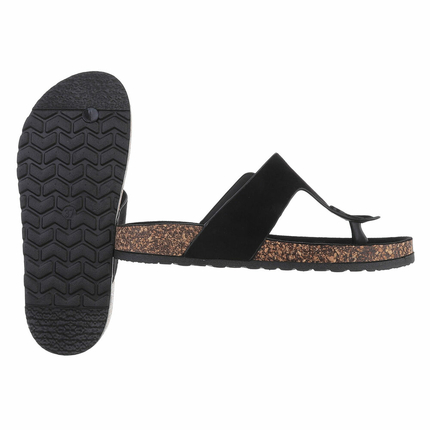 Damen Pantoletten - black