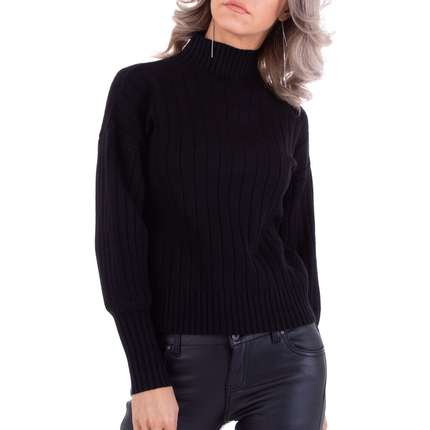 Damen Strickpullover von WhiteICY Gr. One Size - black