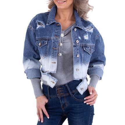 Damen Jeansjacke von Laulia - blue