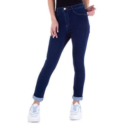 Damen Straight Leg Jeans von Laulia - DK.blue