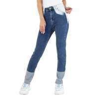 Damen Straight Leg Jeans von Laulia - blue