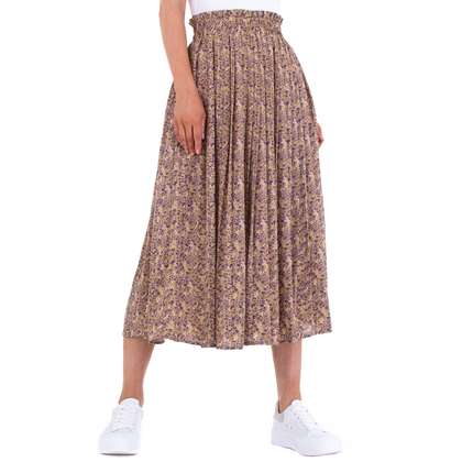 Damen Maxirock von JCL - beige