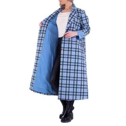 Damen Leichter Mantel von JCL - blue