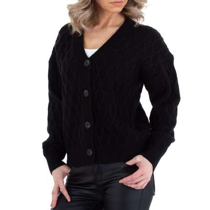 Damen Strickpullover von JCL - black
