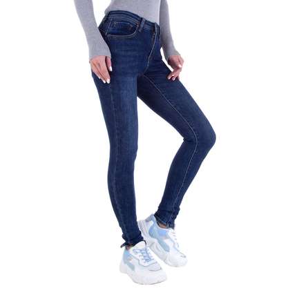 Damen Skinny Jeans von Laulia - DK.blue