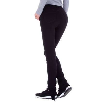 Damen Straight Leg Jeans von Laulia - black