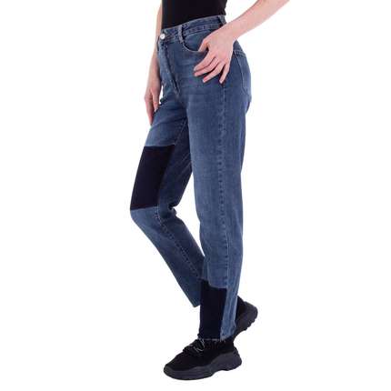 Damen Straight Leg Jeans von Laulia - blue