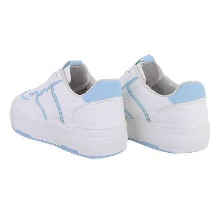 Damen Low-Sneakers - whiteblue