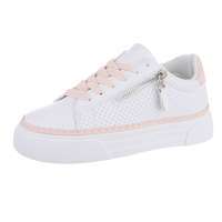 Damen Low-Sneakers - whitepink