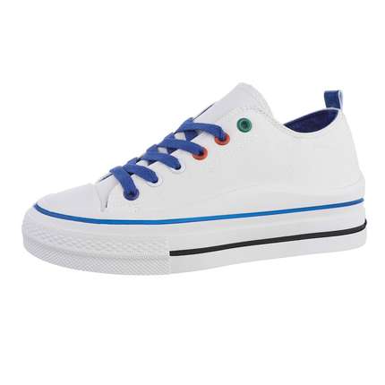 Damen Low-Sneakers - whiteblue Gr. 36