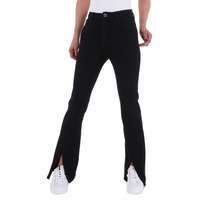 Damen Bootcut Jeans von Gallop - black