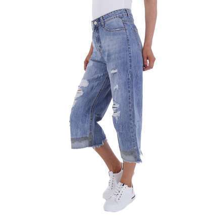 Damen Bootcut Jeans von Gollop - blue