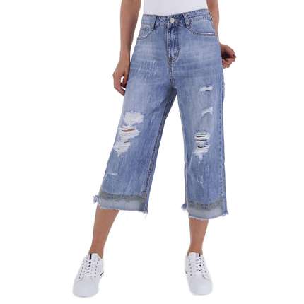 Damen Bootcut Jeans von Gollop Gr.  - blue