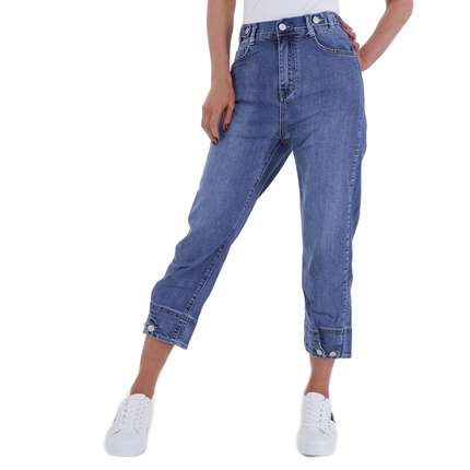 Damen Relaxed Fit Jeans von Gollop - blue