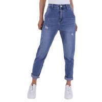Damen High Waist Jeans von Gallop - blue