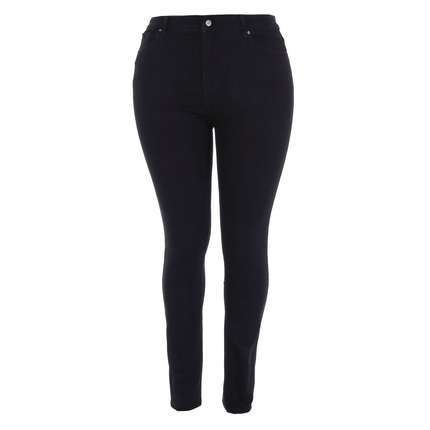 Damen High Waist Jeans von Gallop Gr. XS/34 - black