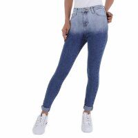 Damen Skinny Jeans von Gollop - blue