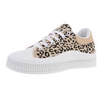 Damen Low-Sneakers - leopard