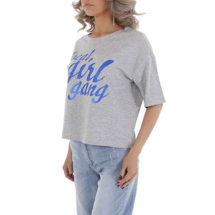 Damen T-Shirt von GLO-STORY - grey