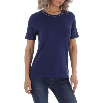Damen T-Shirt von GLO-STORY - DK.blue