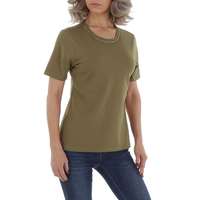 Damen T-Shirt von GLO-STORY - khaki