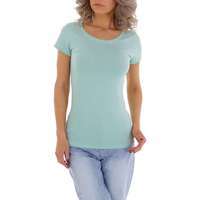 Damen T-Shirt von GLO-STORY - mint
